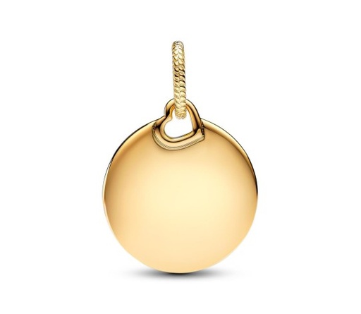 [368610C00] Charm Pandora Colgante Grabable Etiqueta Redonda