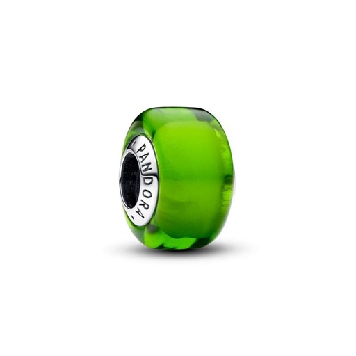 [793106C00] Charm Mini Pandora Cristal de Murano Verde 793106C00