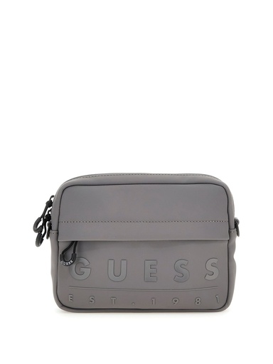 [HMSOWRP5272-GRY] Bolso Guess Bandolera Mini Logotipo Sondrio Gris