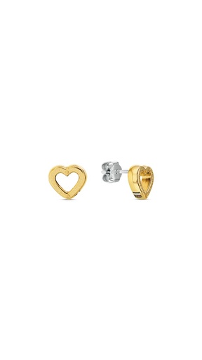 [2780972] Pendientes Tommy Hilfiger Corazón Acero IP Dorado 2780972