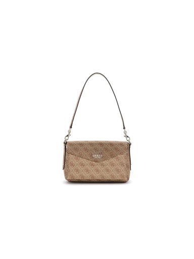[LG964819-LATTELG] Bolso Guess Breton FLP Shoulder Lattel