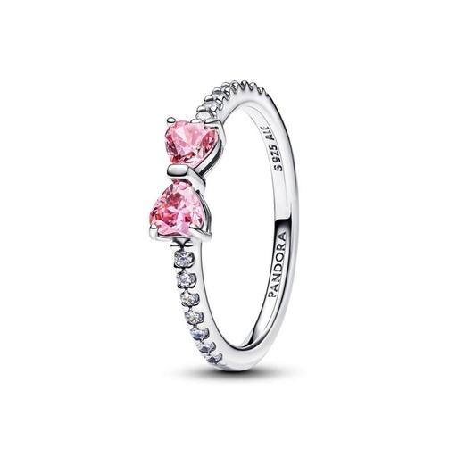 Anillo Pandora Lazo Rosa Brillante 193510C01
