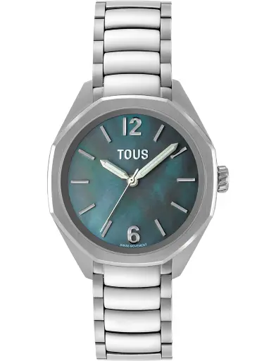 [3000141500] Reloj Tous Mujer Now Lady Esfera Nacar gris azulado Acero 3000141500