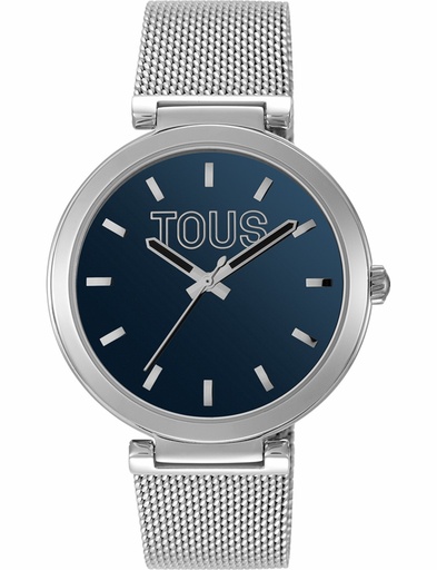[3000142400] Reloj Tous Mujer S-Mesh Acero Inoxidable Mirror SS Esfera Azul 3000142400