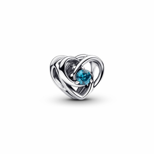 [793744C01] Charm Pandora Corazón y Gemas Entrelazados 793744C01