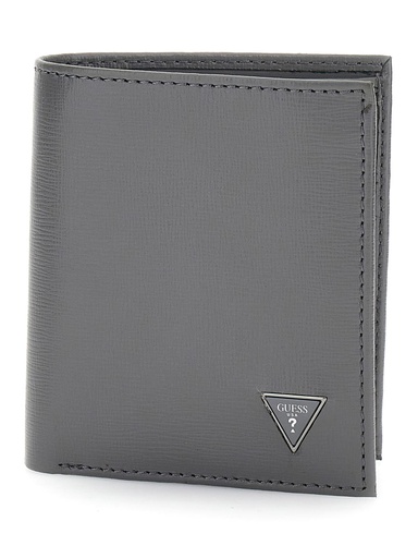 [SMCSLELEA22-GRYS] Minicartera Guess Mito Saffiano Gris SMCSLELEA22-GRYS