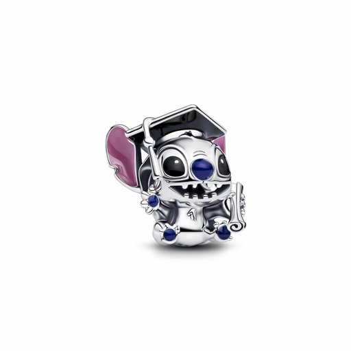[793789C01] Charm Pandora de Graduación Stitch de Disney