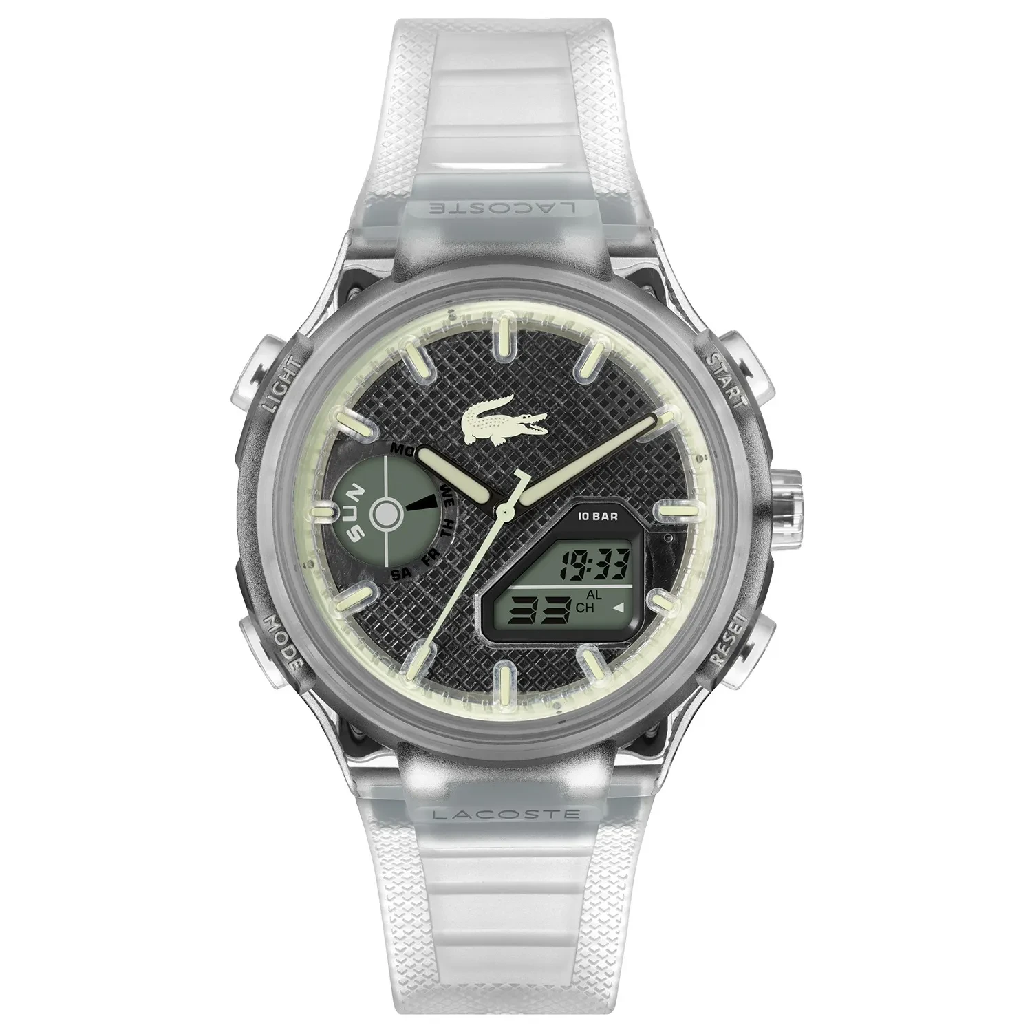 [2011401] Reloj Lacoste LC33 Hombre Silicona Gris 2011401