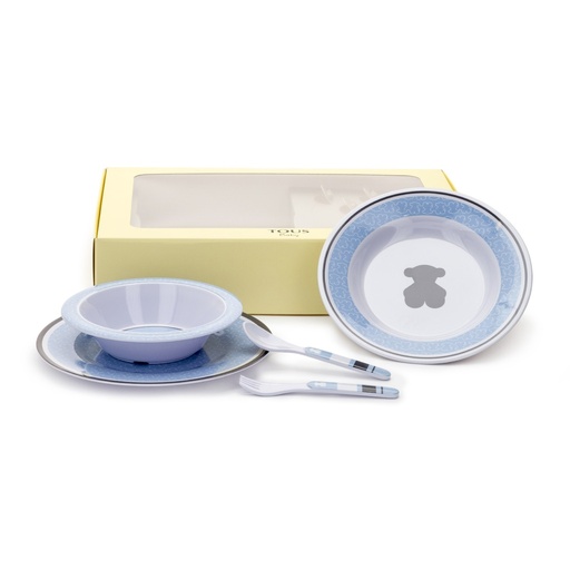[FEEDING-201-67] Vajilla Tous Baby Feeding Azul