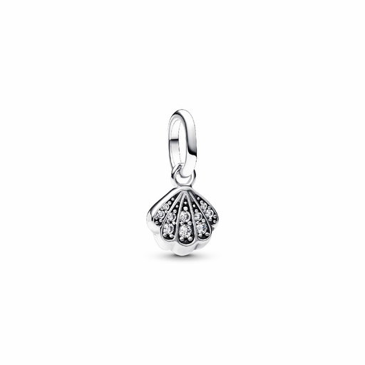 [793855C01] Charm Panora Mini Colgante Concha Brillante