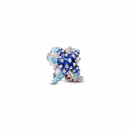 [793817C01] Charm Pandora Mini Estrella de Mar Colorida