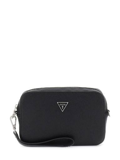 [PMMISAP5245-BLA] Bolso Neceser Guess Mini Hombre Milano Saffino Negro PMMISAP5245-BLA