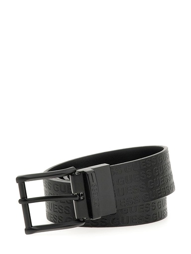 Cinturón Guess Hombre Ajustable y Reversible H35 Negro BM7820P5335-BLACK