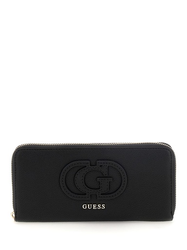 [BG9536146-BLACK] Cartera Guess Calebra SLG Large Zip Around Negra SWBG9536146-BLACK