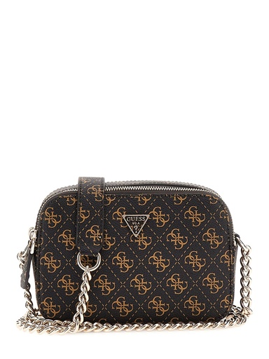 [QG967214-BNL] Bolso Guess Noelle II Crossbody Camera Negro/Marrón HWQG9672140-BNL