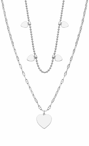 [LS2236-1/1] Collar Lotus Style Doble Corzones Mujer Acero Inox LS2236-1/1