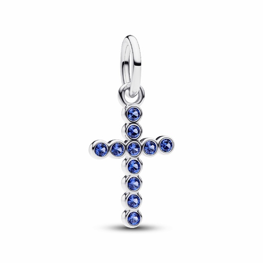 [794063C01] Charm Pandora Cruz Azul Brillante en Plata 794063C01