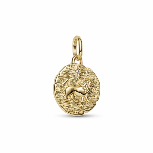 [763974C01] Charm Pandora Talismán León Dorado 763974C01