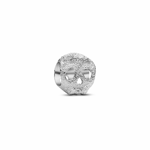 [794040C00] Charm Pandora Mini Calavera Plata Texturizada 794040C00