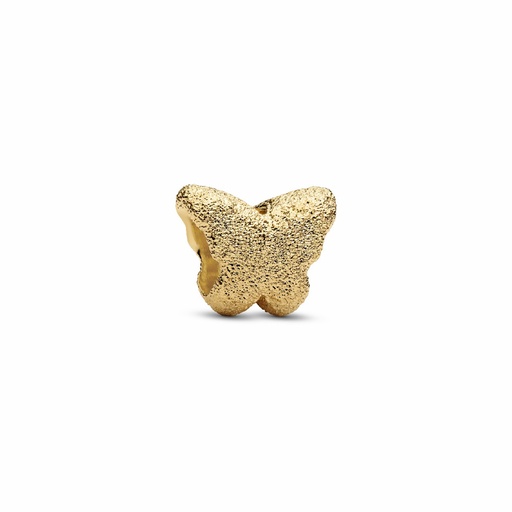 [764046C00] Charm Pandora Mini Mariposa Dorada Texturizada 764046C00