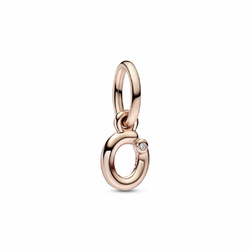 [782468C01] Charm Colgante Pandora rose Letra Minúscula o del Alfabeto 782468C01