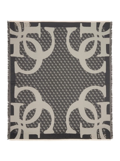[AW5418POL03-BLA] Bufanda Guess Jacquard Kefiah 135x135 Negro AW5418POL03-BLA