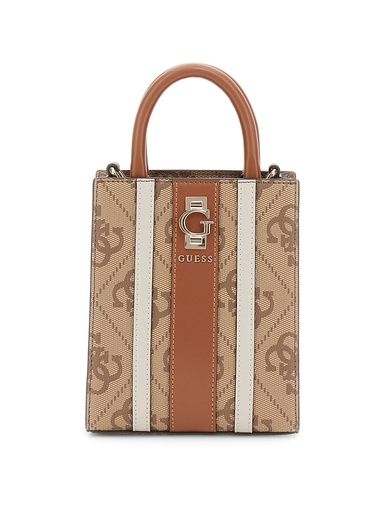 [HWSO7838750-LTL] Bolso Guess Erenia Mini Tote Marrón HWSO7838750-LTL