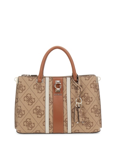[HWSO7838060-LTL] Bolso Guess Erenia Girlfriend Satchel Marrón HWSO7838060-LTL