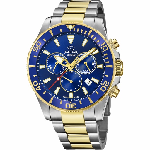 [J862/1] Reloj Jaguar Suizo Executive Pionnier Hombre Azul J862/1
