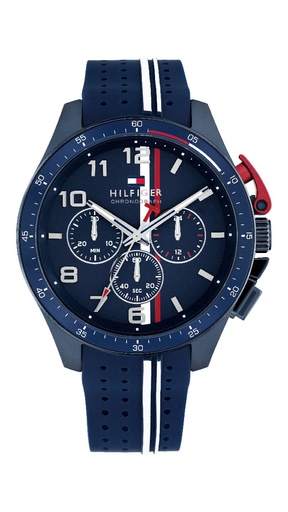 [1792169] Reloj Tommy Hilfiger Hombre Bank Cronógrafo Azul 1792169