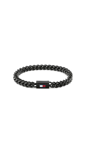 [2790649] Pulsera Tommy Hilfiger Acero Inox Negro Hombre 2790649