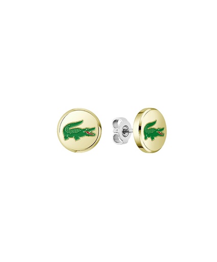 [2040498] Pendientes Lacoste Artor Acero Dorado 2040498
