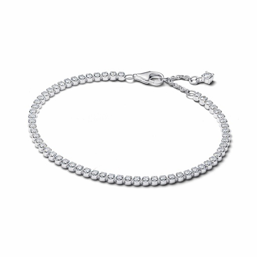 [593927C01-18] Pulsera Pandora Tenis Brillante 593927C01