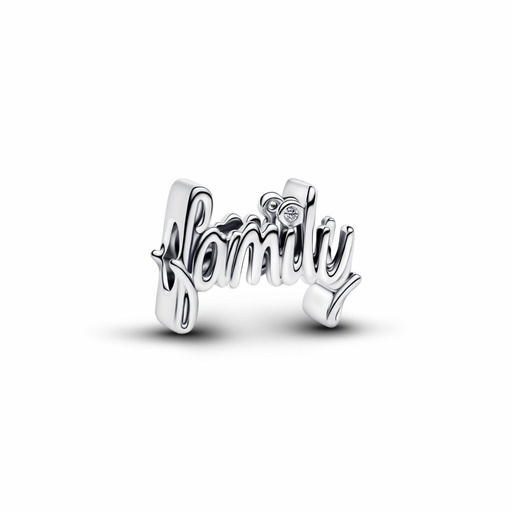 [794250C01] Charm Pandora Familia Escrito a mano 794250C01