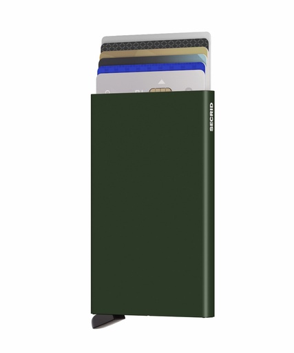 [C-Green] Protector de Tarjetas Secrid Aluminio Verde C-Green