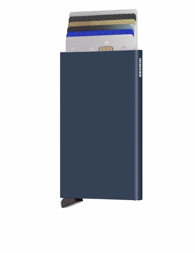 [C-Navy] Protector de Tarjetas Secrid Aluminio Azul C-Navy