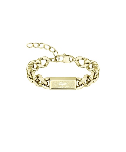 [2040440] Pulsera Lacoste Hombre Acero Dorado 2040440