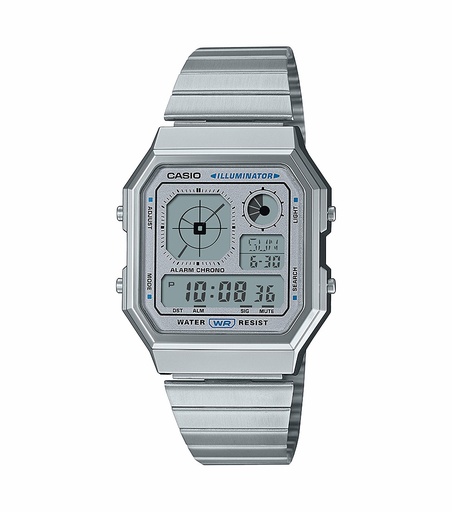 [A130WE-7AEF] Reloj Casio New Analogue Unixex Acero Model A130WE-7AEF 
