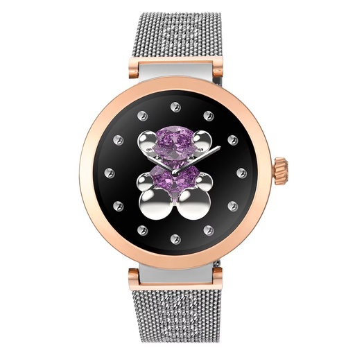 [3000148000] Reloj Tous Smartwatch Brazalete Acero y Acero Rosado S-Connect 3000148000
