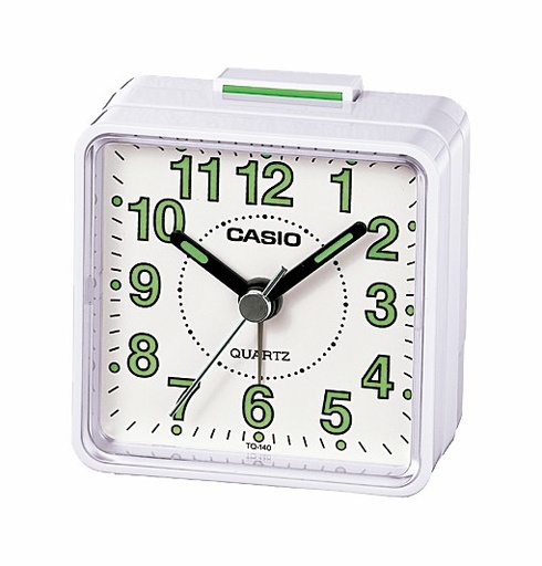 [TQ-140-7EF] Despertador Casio Analogico Blanco TQ-140-7EF