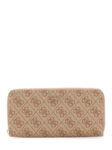 [SWLG9648146-LTL] Cartera Guess Brenton SLG LRG Zip Around Marrón SWLG9648146-LTL