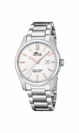 [19060/1] Reloj Lotus Hombre Acero Clásico 19060/1