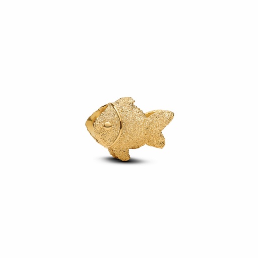 [764522C00] Charm Pandora Mini Pez Textura Dorado 764522C00