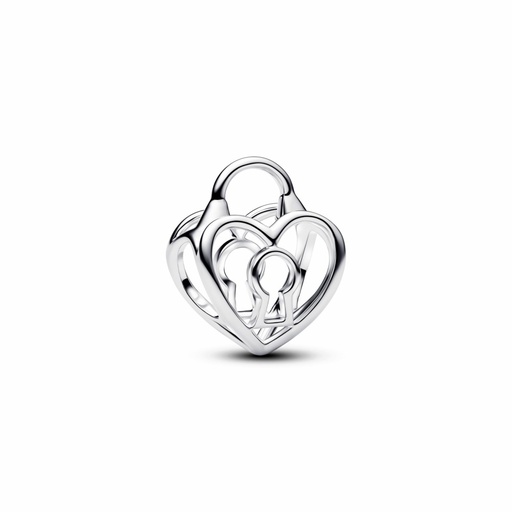 [794358C00] Charm Pandora Candado Corazón en Filigrana Plata 794358C00