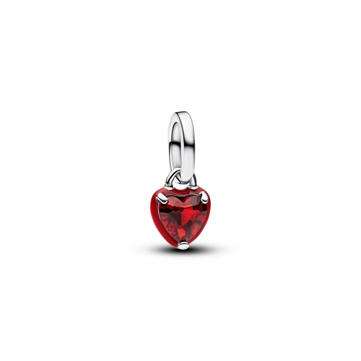 [793042C05] Charm Pandora Mini Colgante Corazón Chakra Rojo 793042C05