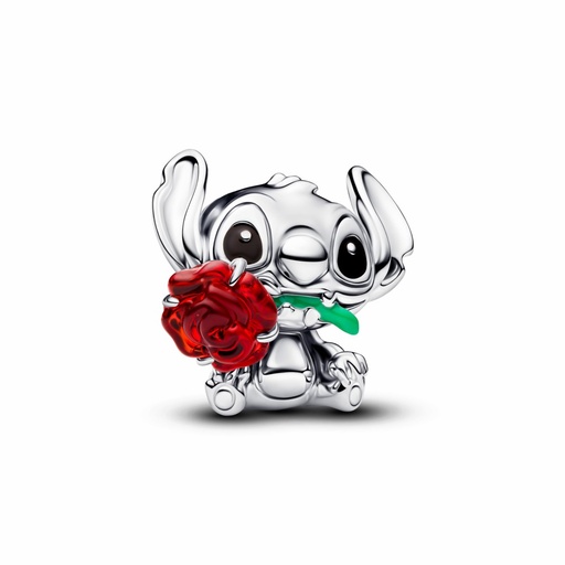 [794378C01] Charm Pandora Stitch de Disney con Rosa Cristal de Murano 794378C01