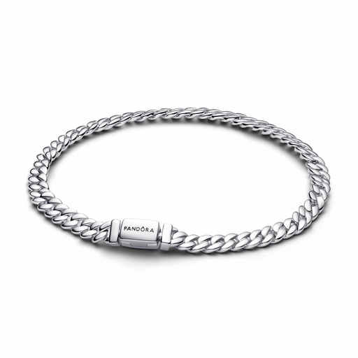 Pulsera Pandora Cadena Cubana Plata 594367C00
