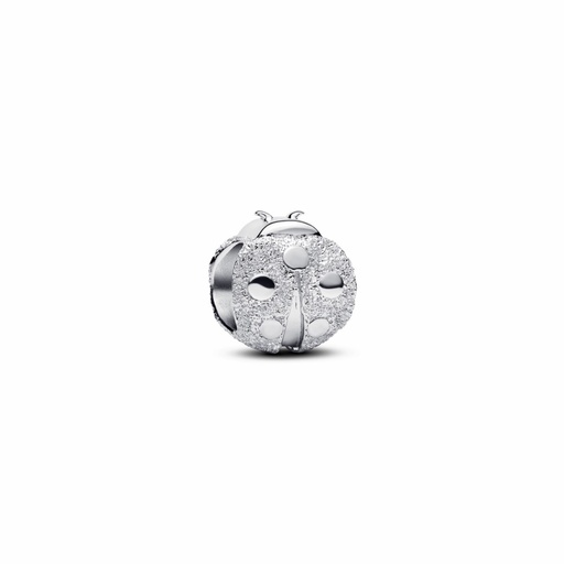 [794527C00] Charm Pandora Mini Mariquita Texturizada Plata794527C00