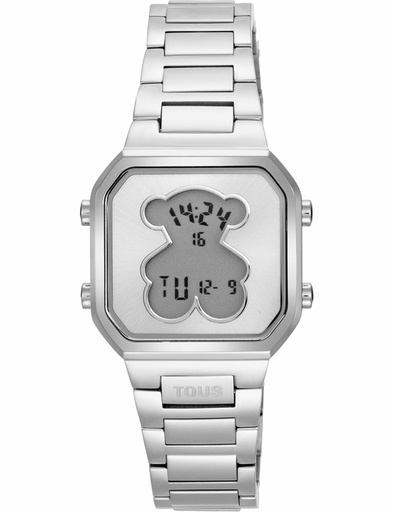 [3000148400] Reloj Tous Digital Brazalete Acero D-Bear  Mini 3000148400