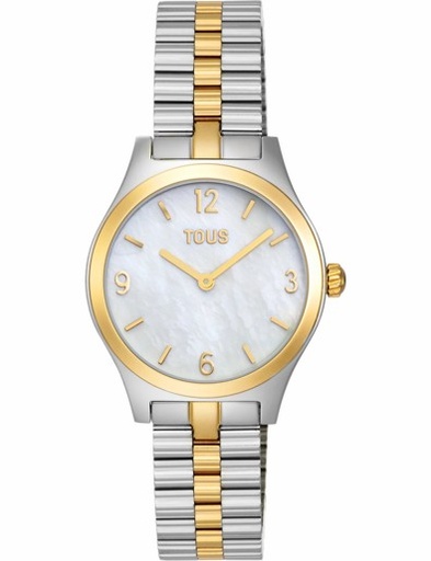 [3000149200] Reloj Tous Epic Icon SS/IPG Analógico Acero y Esfera Nácar 3000149200